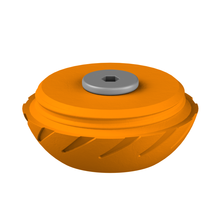 Świąteczne ukrycie zapachu – kolorowe jajo do ćwiczeń scent work w klimacie Wielkanocy.