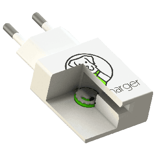 USB töltő utánzat a nosi munkához