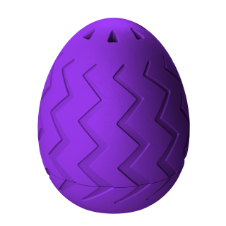 Jajko treningowe dla psa - Zygzak | wielkanocna atrapa zapachowa