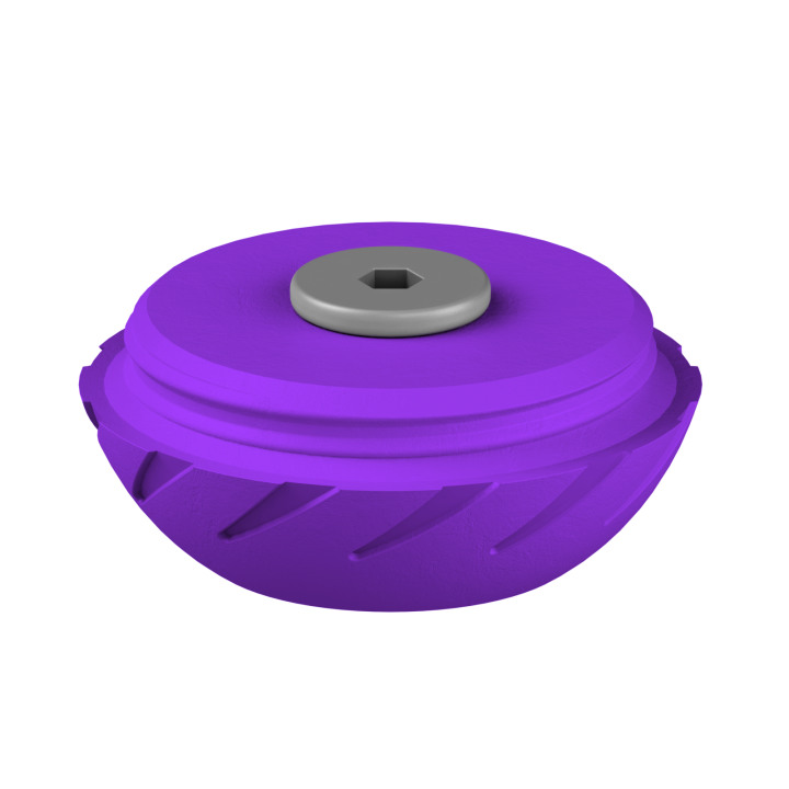 Świąteczne ukrycie zapachu – kolorowe jajo do ćwiczeń scent work w klimacie Wielkanocy.