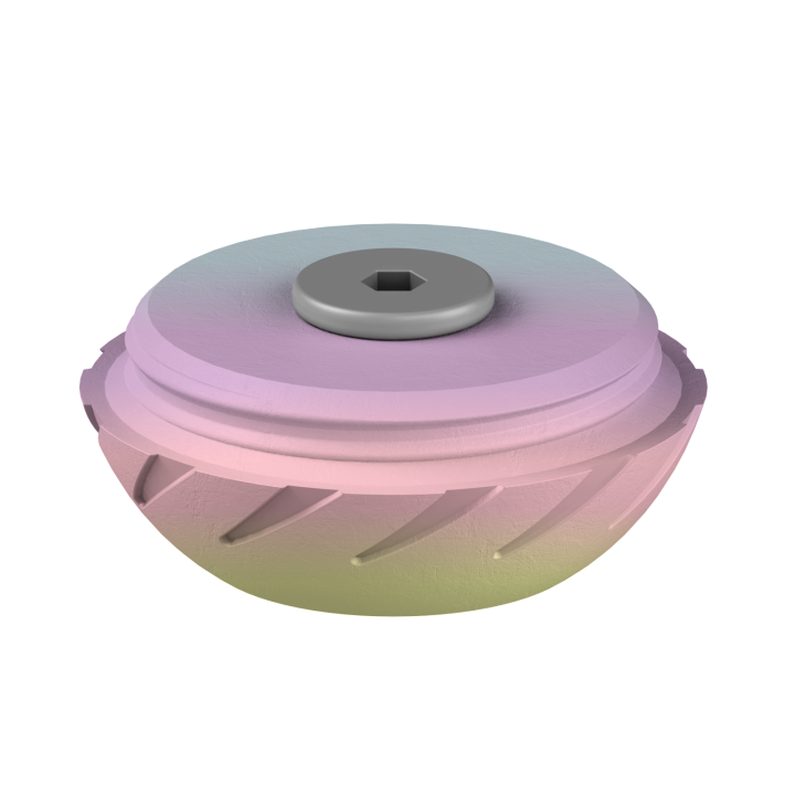 Świąteczne ukrycie zapachu – kolorowe jajo do ćwiczeń scent work w klimacie Wielkanocy.