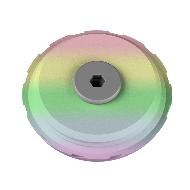 Kolorowa atrapa jaja do profesjonalnego szkolenia węchu – doskonała do budowania motywacji.