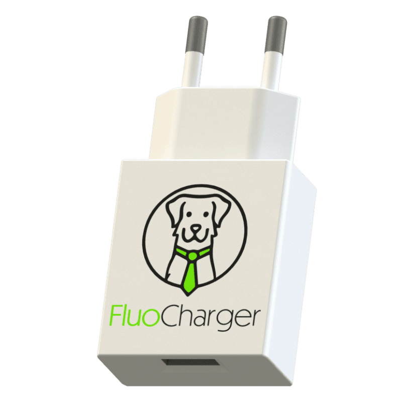 USB-Ladegerät Attrappe für Nasenarbeit | Fluo Dog