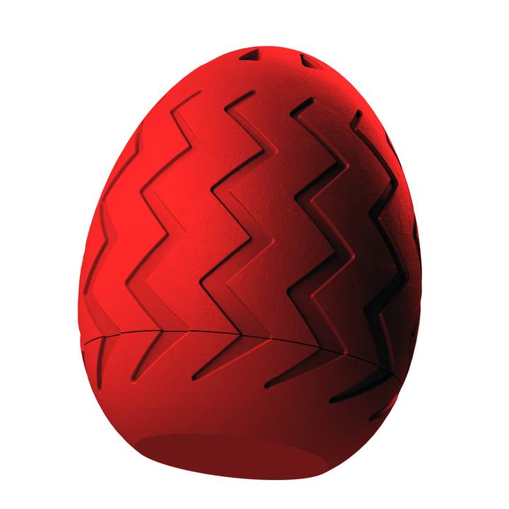 Plastikowy przyrząd do noseworku w kształcie pisanki – trwały i łatwy do utrzymania w czystości.