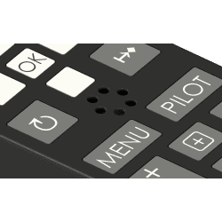 Finto telecomando TV per addestramento olfattivo | Fluo Dog