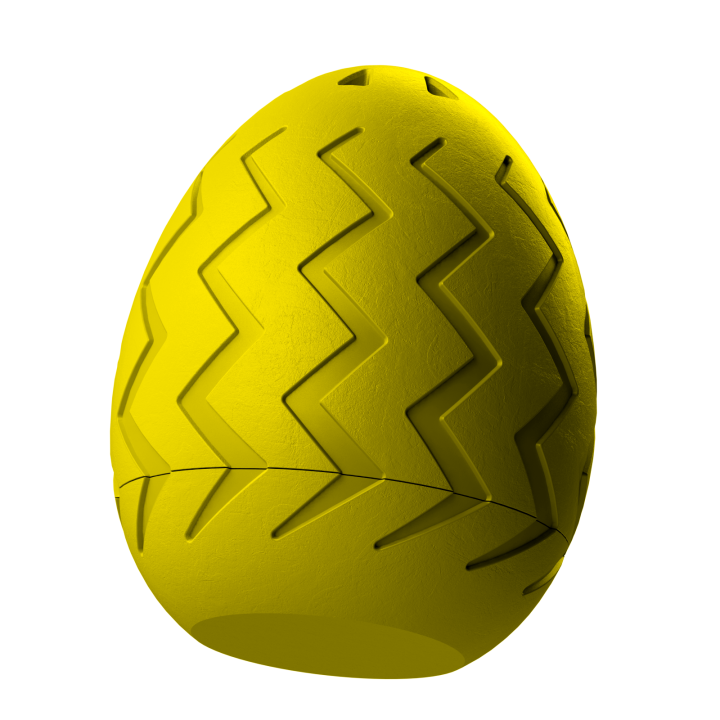 Plastikowy przyrząd do noseworku w kształcie pisanki – trwały i łatwy do utrzymania w czystości.