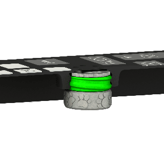 Télécommande TV factice pour l'entraînement au travail du nez