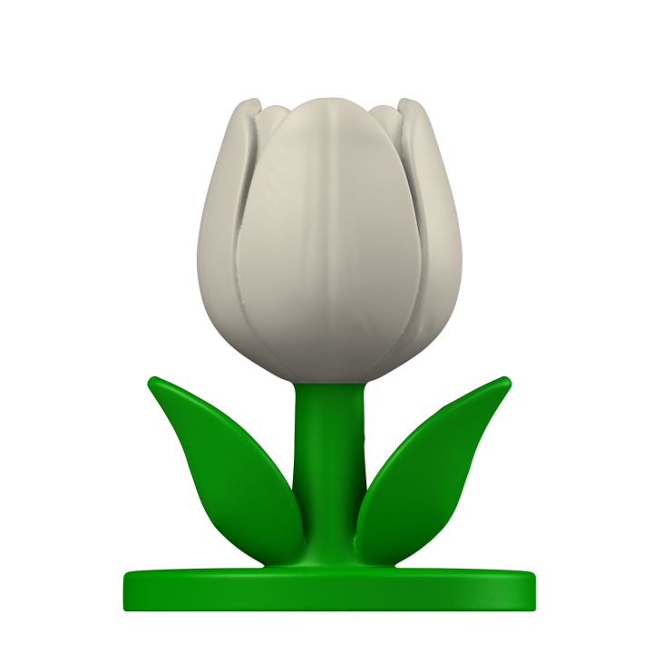 Skrytka zapachowa w formie tulipana – dyskretne i estetyczne ukrycie do treningów nosework.