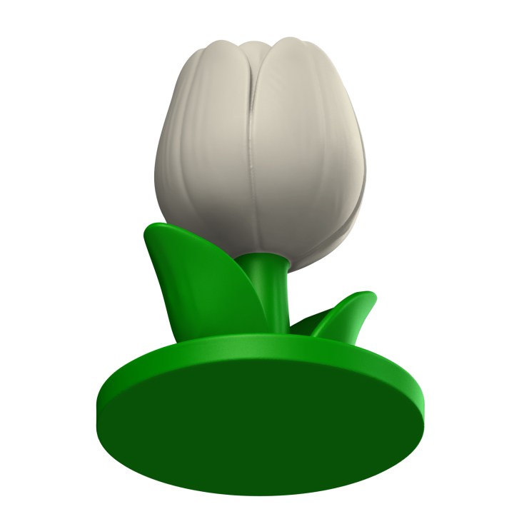 Dekoracyjny dyspenser zapachu – kolorowy tulipan do ćwiczeń scent work.