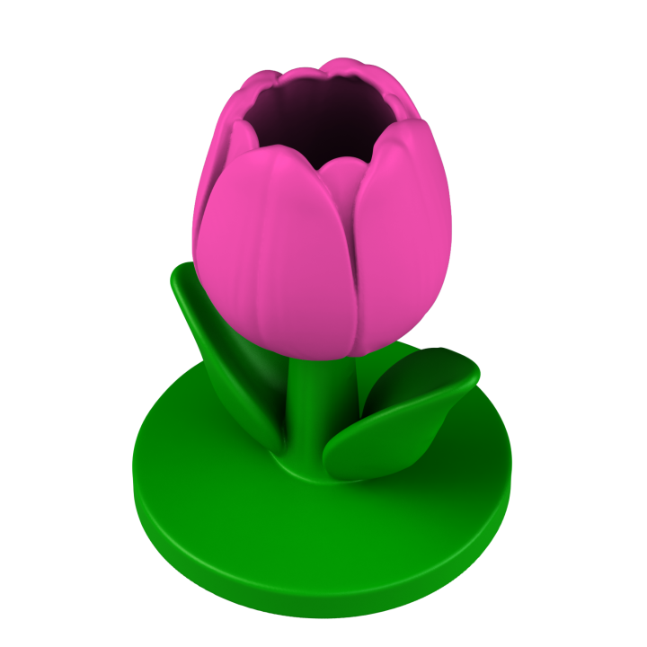 Akcesorium do scent worku w kształcie tulipana – dostępne w szerokiej gamie kolorystycznej.