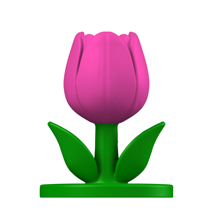 Skrytka zapachowa w formie tulipana – dyskretne i estetyczne ukrycie do treningów nosework.