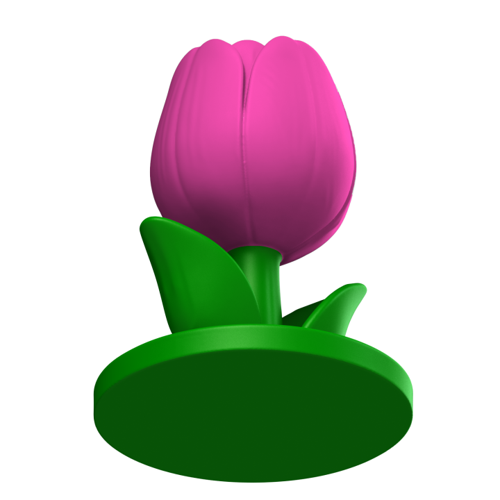 Dekoracyjny dyspenser zapachu – kolorowy tulipan do ćwiczeń scent work.