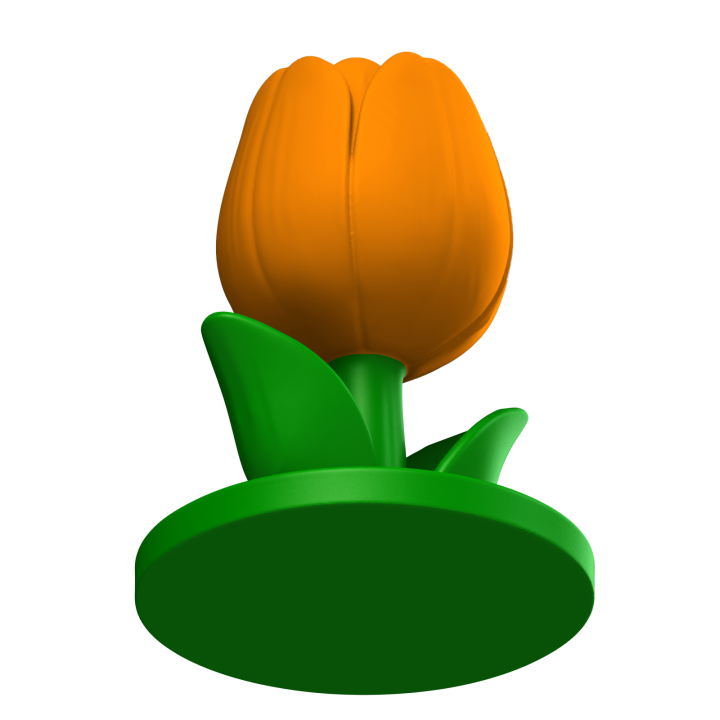 Dekoracyjny dyspenser zapachu – kolorowy tulipan do ćwiczeń scent work.