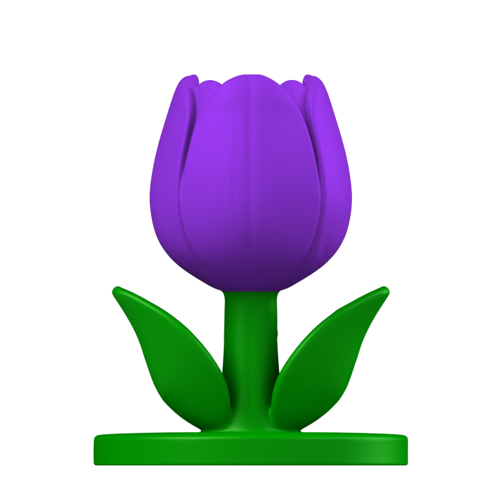 Skrytka zapachowa w formie tulipana – dyskretne i estetyczne ukrycie do treningów nosework.