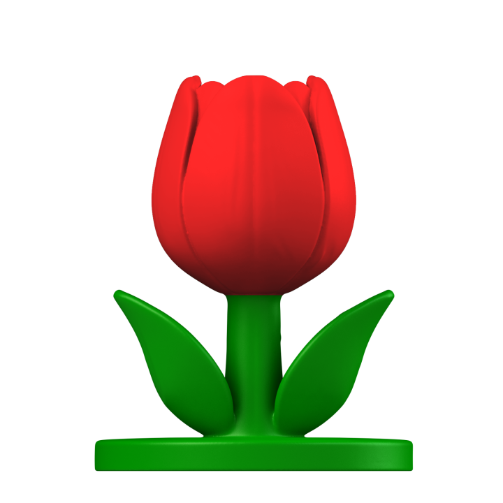 Skrytka zapachowa w formie tulipana – dyskretne i estetyczne ukrycie do treningów nosework.