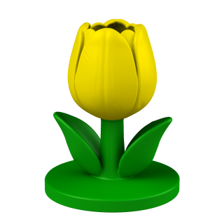 🌷 Duftende Tulpe für das Training der Nasenarbeit (für Nano+ Dosen und andere Duftträger)