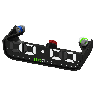 Fluoclock - nep horloge voor Nosework training