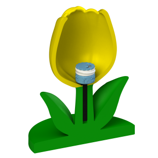 🏷️Zestaw 6 tulipani da naso + 6 barattoli di profumo Nano+ | Fluonose