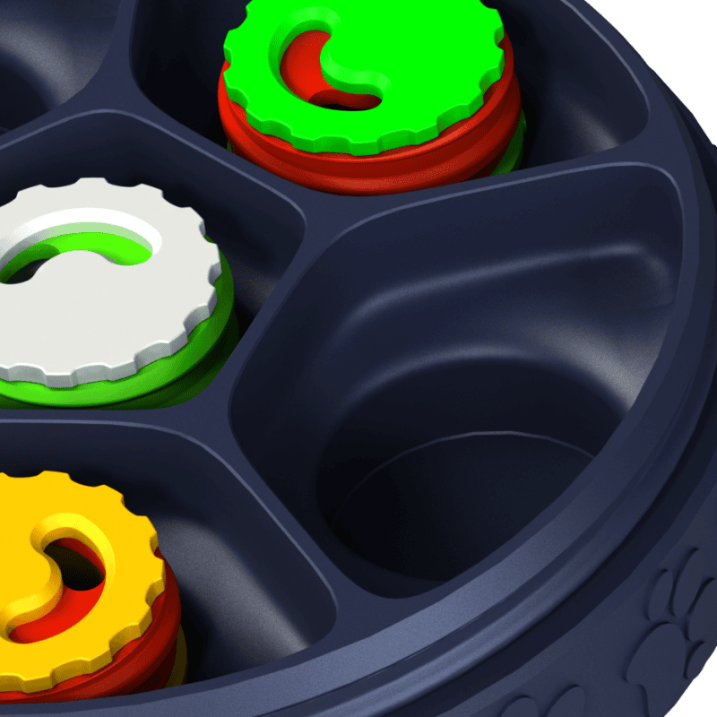 Hermetic container for scent carriers Fluonose Nano+ | Fluo Dog