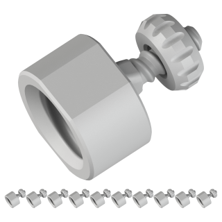 IKEA SKÅDIS adapters voor snuffelbamboe - 10 stuks