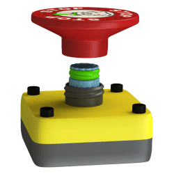 Kleine knop voor geurtraining | Fluo Dog