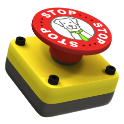 Kleine knop voor geurtraining | Fluo Dog