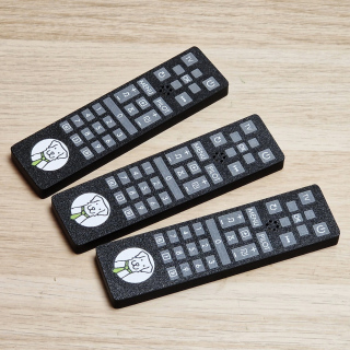 🏷️Zestaw 3x dummy tv-afstandsbediening + 3x bus Fluonose Nano+