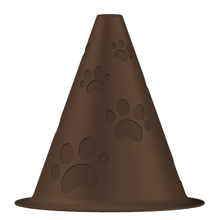 Pachołek z gniazdem na puszkę zapachową Nano+ – idealny do precyzyjnych przeszukań.