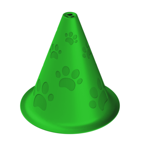 Pachołek zapachowy do treningów nosework – stabilna skrytka zapachowa do pracy węchowej z psem.