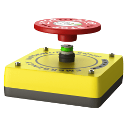 Sikkerhetsknapp for nosework treninger | Fluo Dog