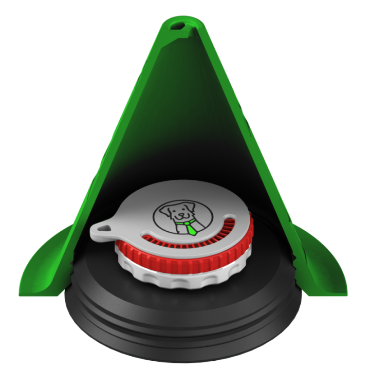  gumowa skrytka do stabilnego ukrywania zapachu.