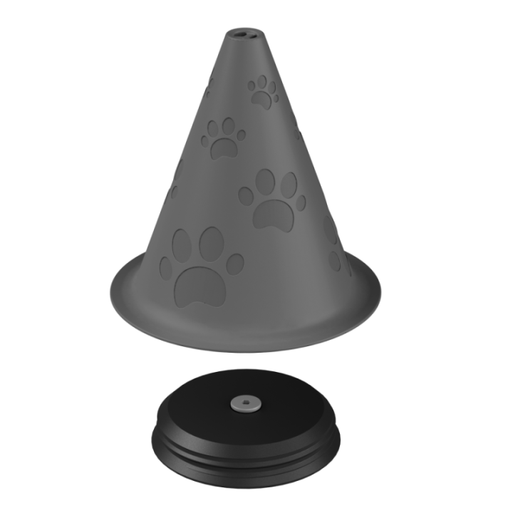 Kolorowa atrapa pachołka do profesjonalnego szkolenia węchu – doskonała do budowania motywacji psa.