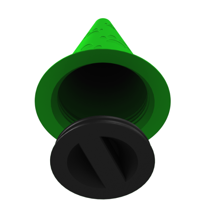 Przyrząd do noseworku z wylotem zapachu u góry – konstrukcja zapewniająca czytelny stożek zapachowy.