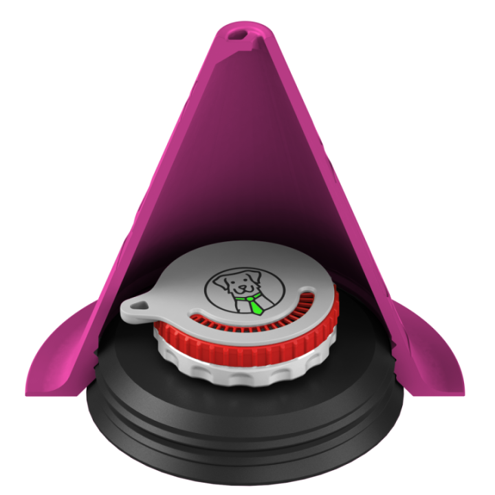  gumowa skrytka do stabilnego ukrywania zapachu.