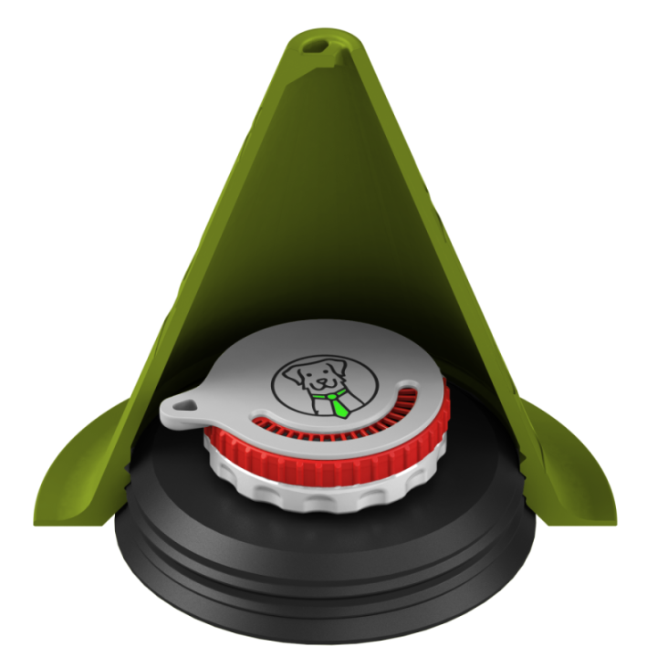  gumowa skrytka do stabilnego ukrywania zapachu.