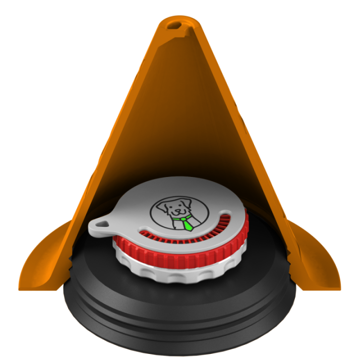  gumowa skrytka do stabilnego ukrywania zapachu.