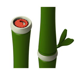 Bamboe Neuswerk voor Nosework Training | Fluo Dog