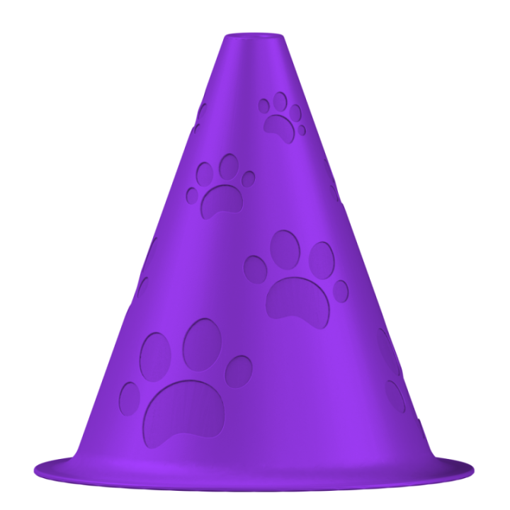 Pachołek z gniazdem na puszkę zapachową Nano+ – idealny do precyzyjnych przeszukań.