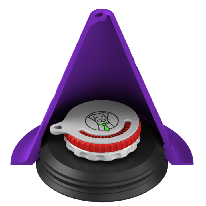  gumowa skrytka do stabilnego ukrywania zapachu.