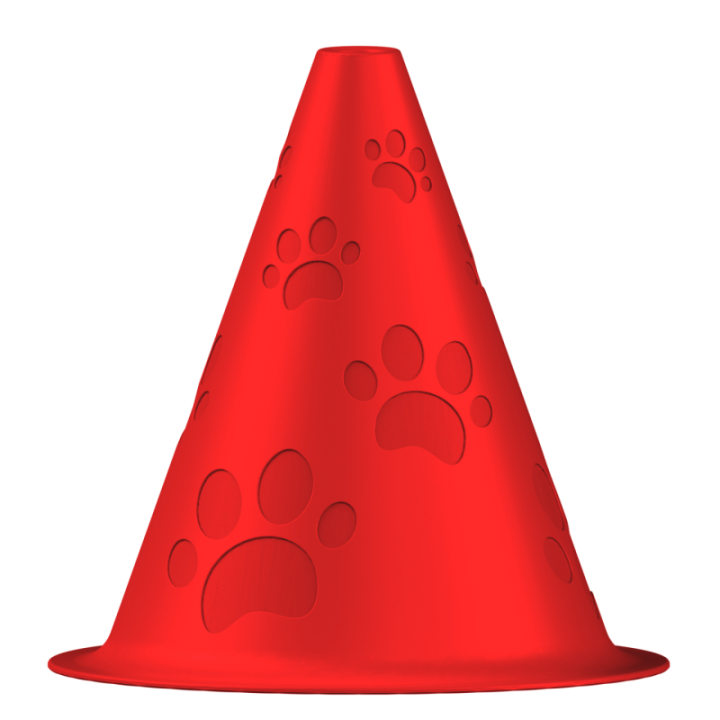 Pachołek z gniazdem na puszkę zapachową Nano+ – idealny do precyzyjnych przeszukań.