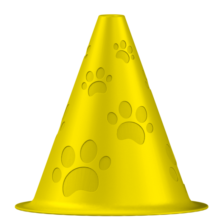 Pachołek z gniazdem na puszkę zapachową Nano+ – idealny do precyzyjnych przeszukań.