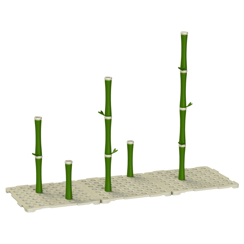 Module de prairie olfactive pour entraînements de nosework | Fluo Dog