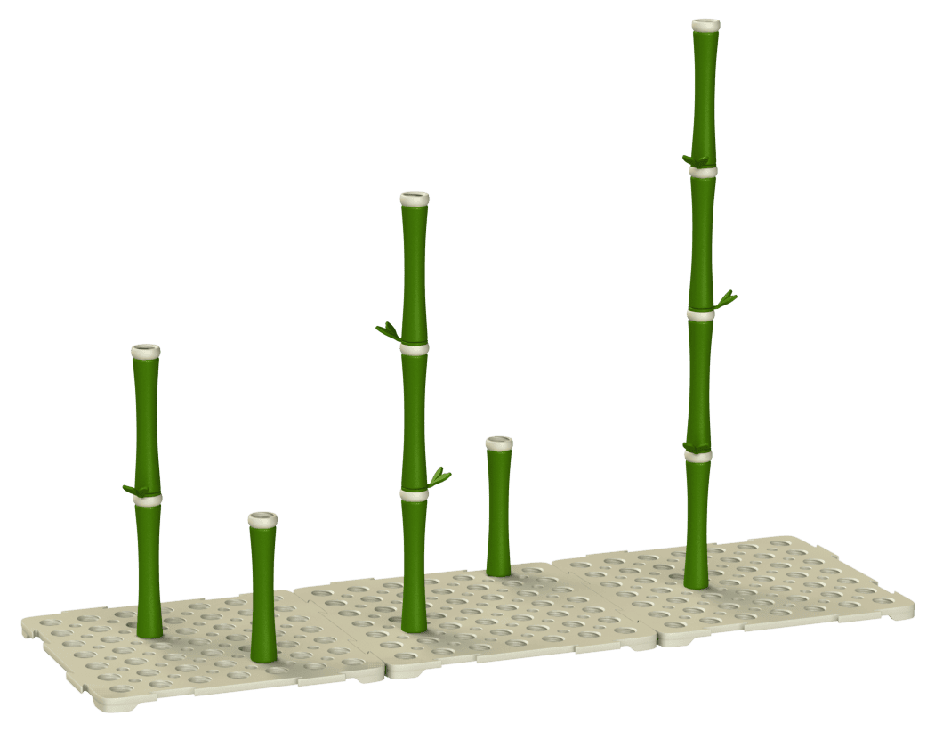 Moduł łąki węchowej - widok z boku