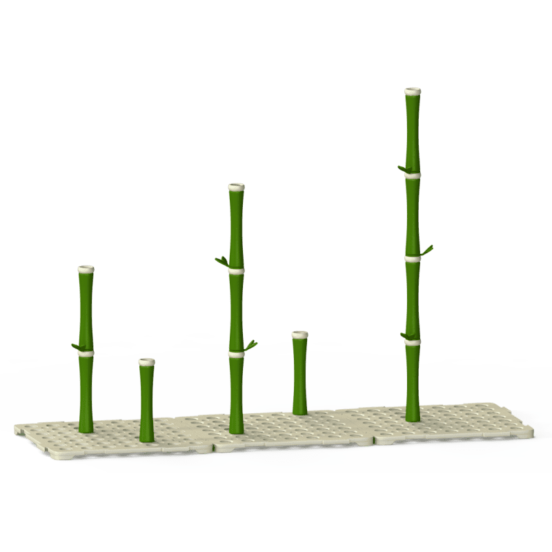 Module de prairie olfactive pour entraînements de nosework | Fluo Dog