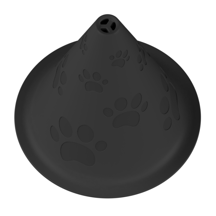 Gumowy przyrząd do noseworku w kształcie stożka – trwały i łatwy do utrzymania w czystości.