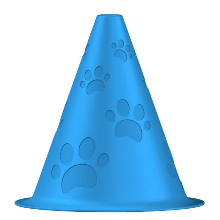 Skrytka zapachowa w formie pachołka – dyskretne i estetyczne ukrycie do treningów nosework.