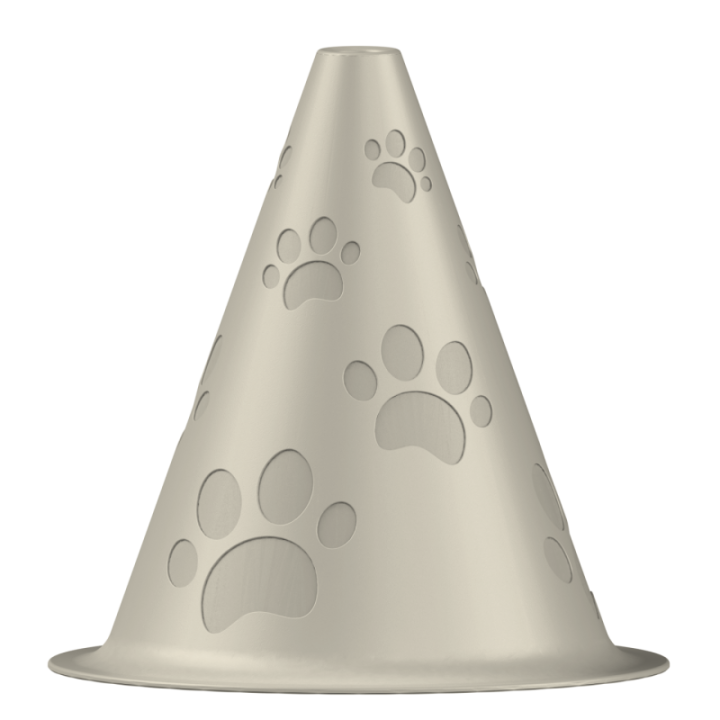 Skrytka zapachowa w formie pachołka – dyskretne i estetyczne ukrycie do treningów nosework.