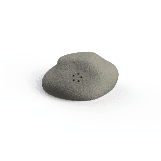 Small scent stone for scent training