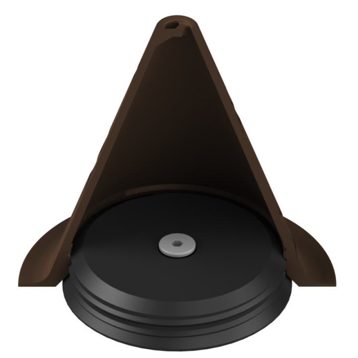  gumowa skrytka do stabilnego ukrywania zapachu.