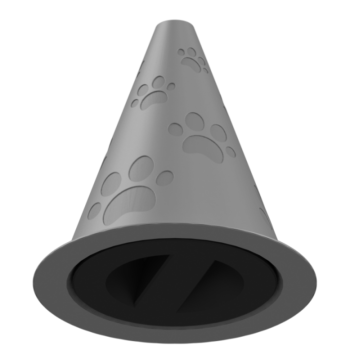 Dekoracyjny dyspenser zapachu – kolorowy pachołek do ćwiczeń scent work.